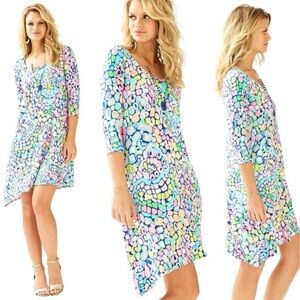 Lilly Pulitzer Ariana Asymmetric Jersey
Swing Dress Size M